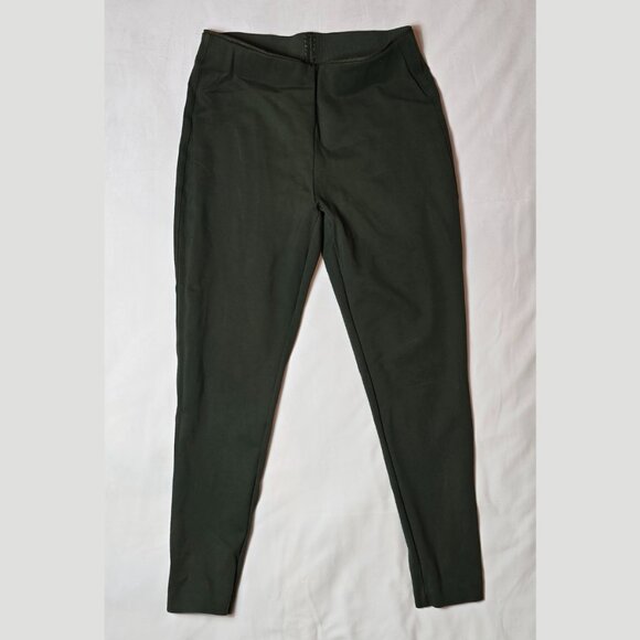 Banana Republic High-Rise Skinny Ponte Pants – Dark Green – Petite M - Picture 1 of 4